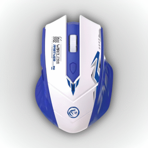 Mouse Inalámbrico Gamer Wireless Partner 2 — Blanco con Azul