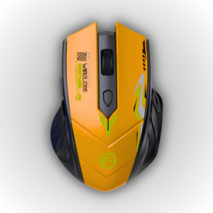 Mouse Inalámbrico Gamer Wireless Partner 2 — Naranja con Negro