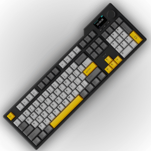 Teclado Mecánico Gamer Ajazz AK35i V3 MAX RGB con Pantalla TFT... - Color Negro